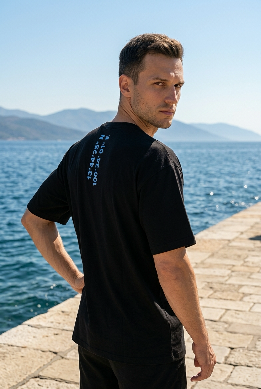 SOL TRAVELLER SHIRT - BLACK